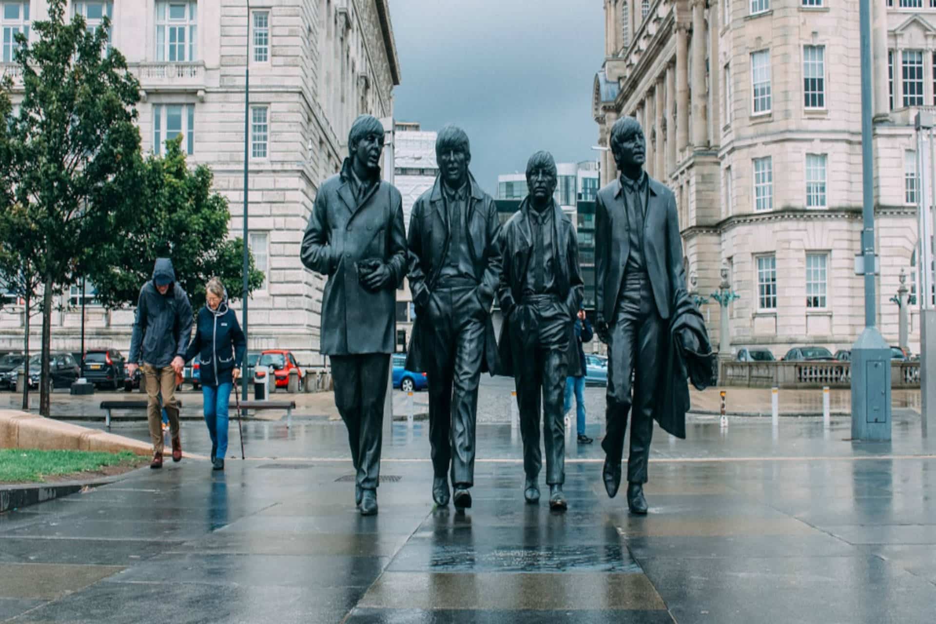 Beatles statue