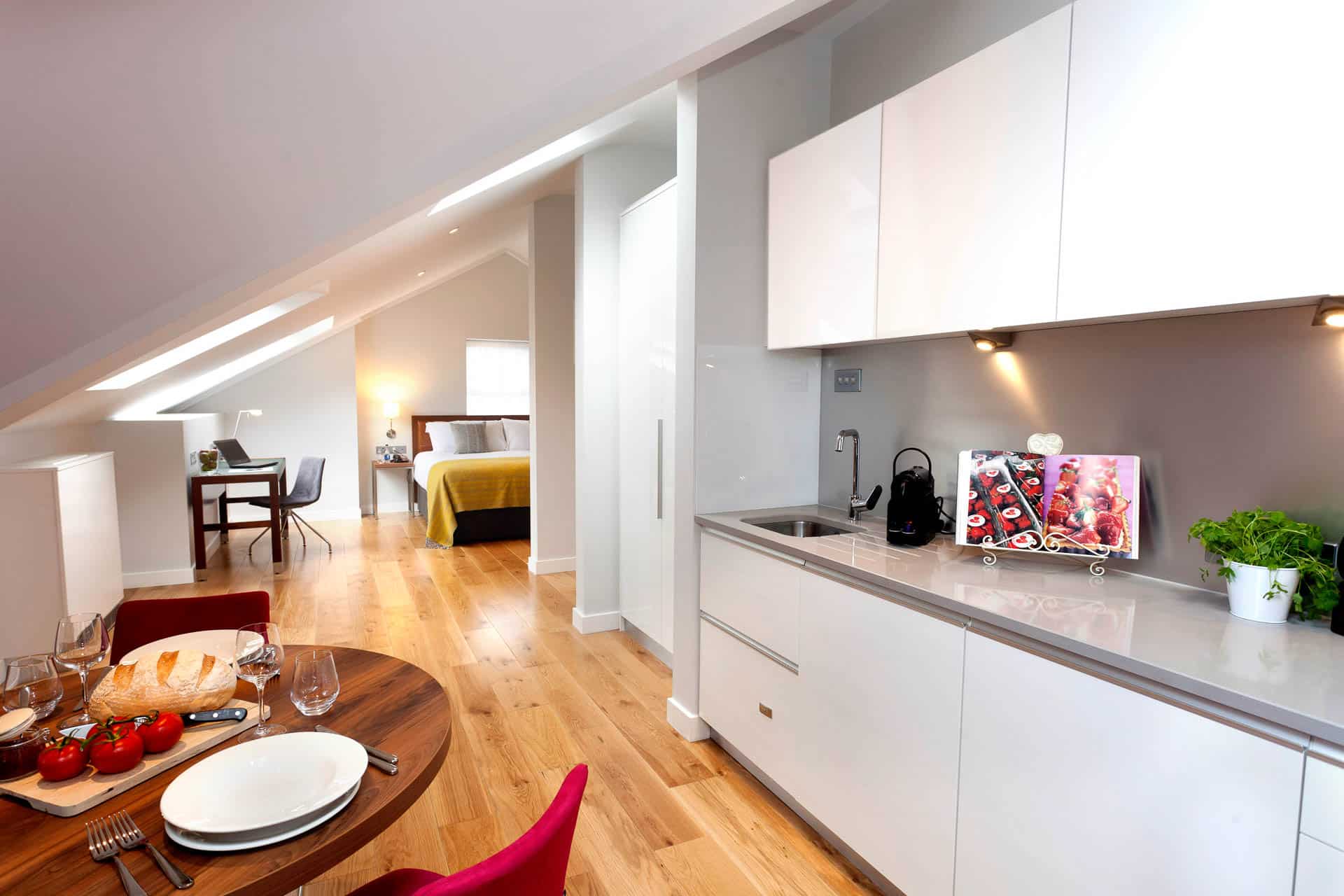 PREMIER SUITES PLUS Dublin Ballsbridge Suite entière de style loft