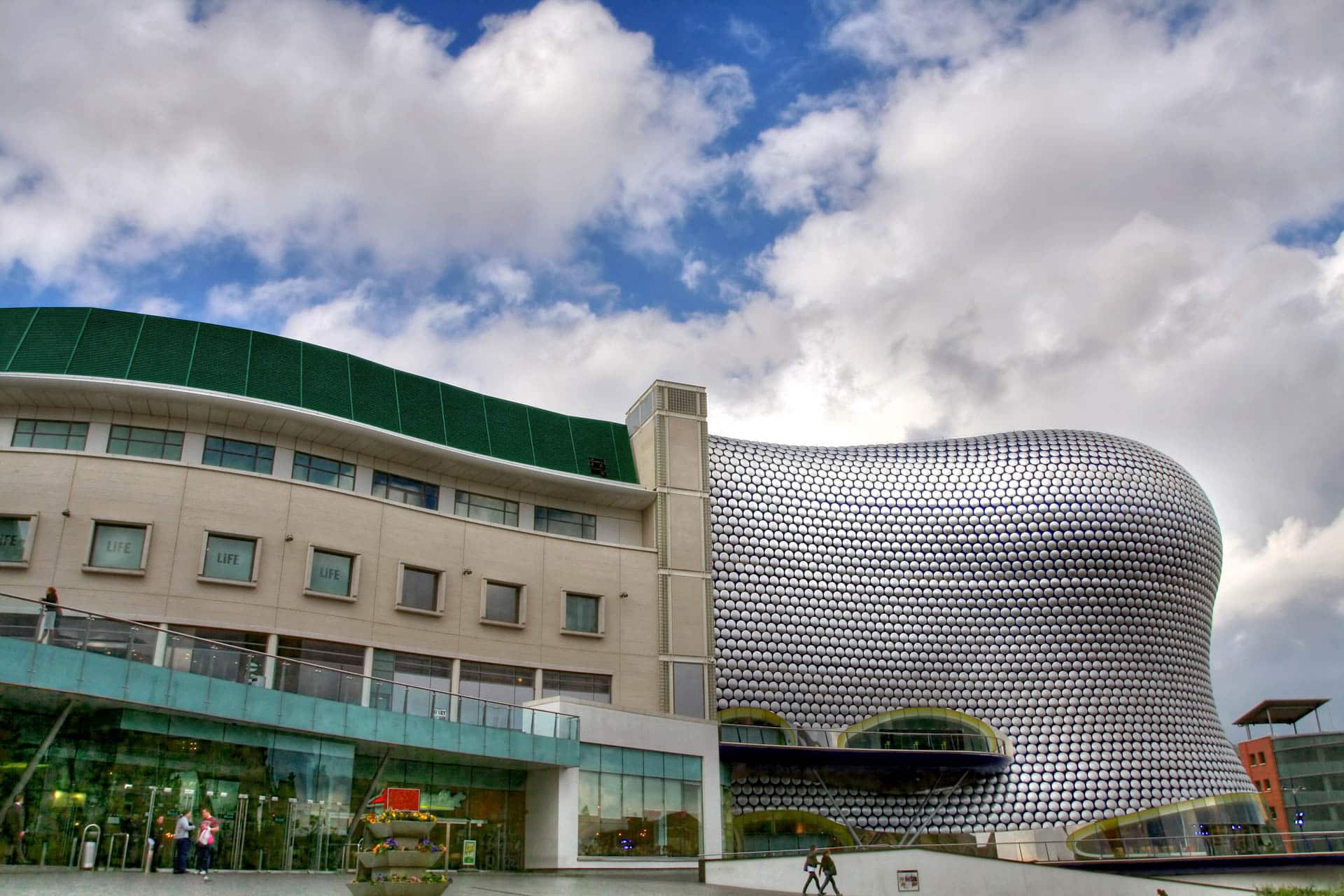 Bullring Grand Central shopping centre and training station in Birmingham