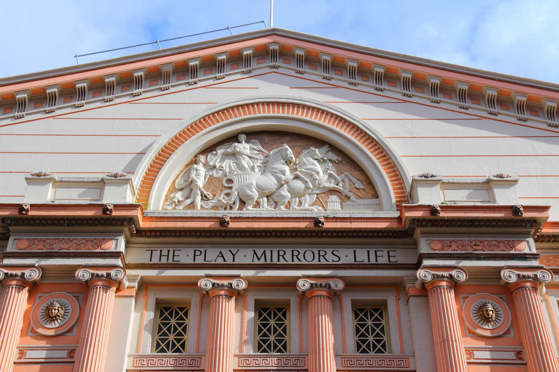 Outside building of the Manchester Opera House
