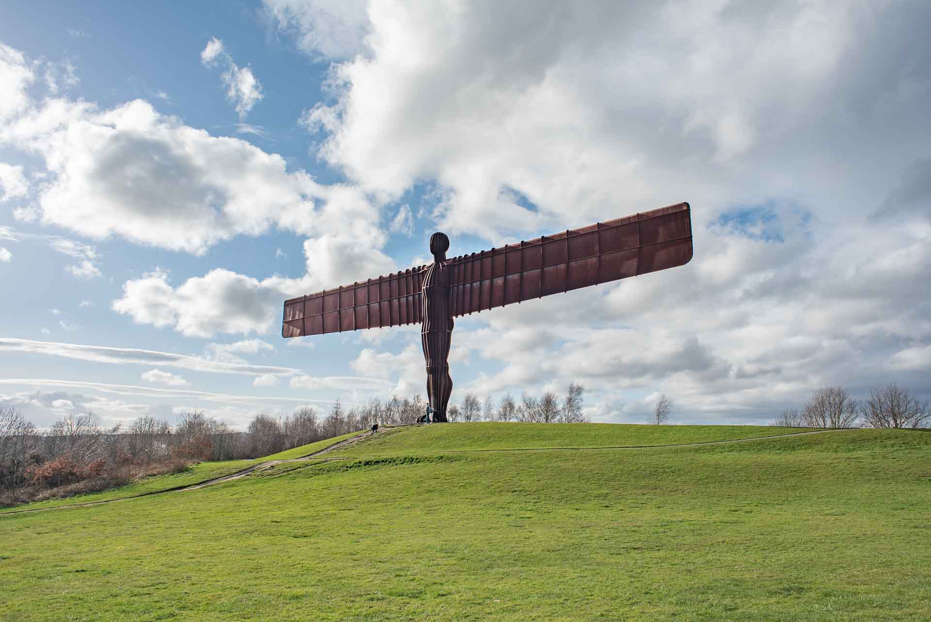 The Angel of the North in Newcastle