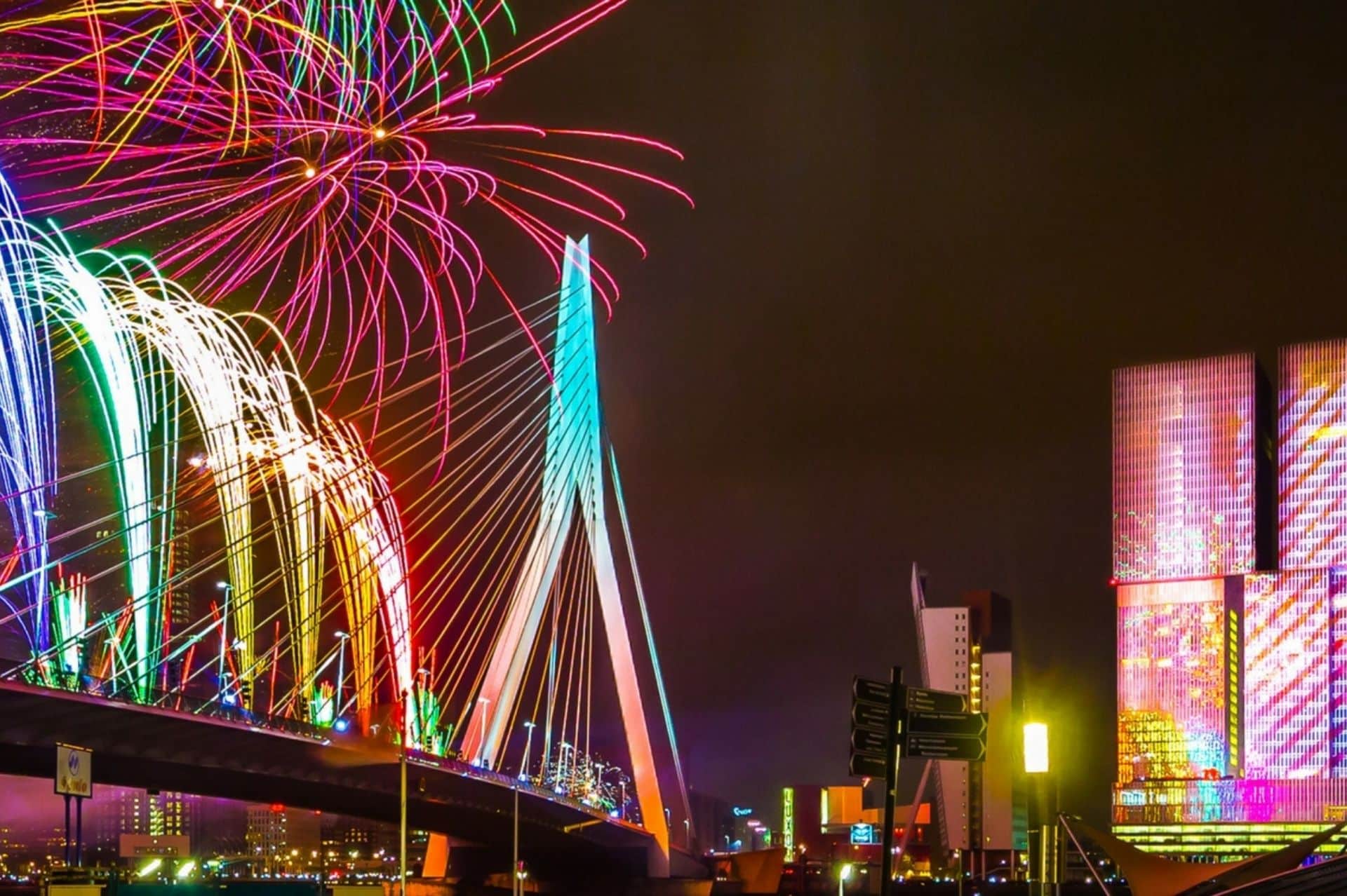 feux d'artifice rotterdam