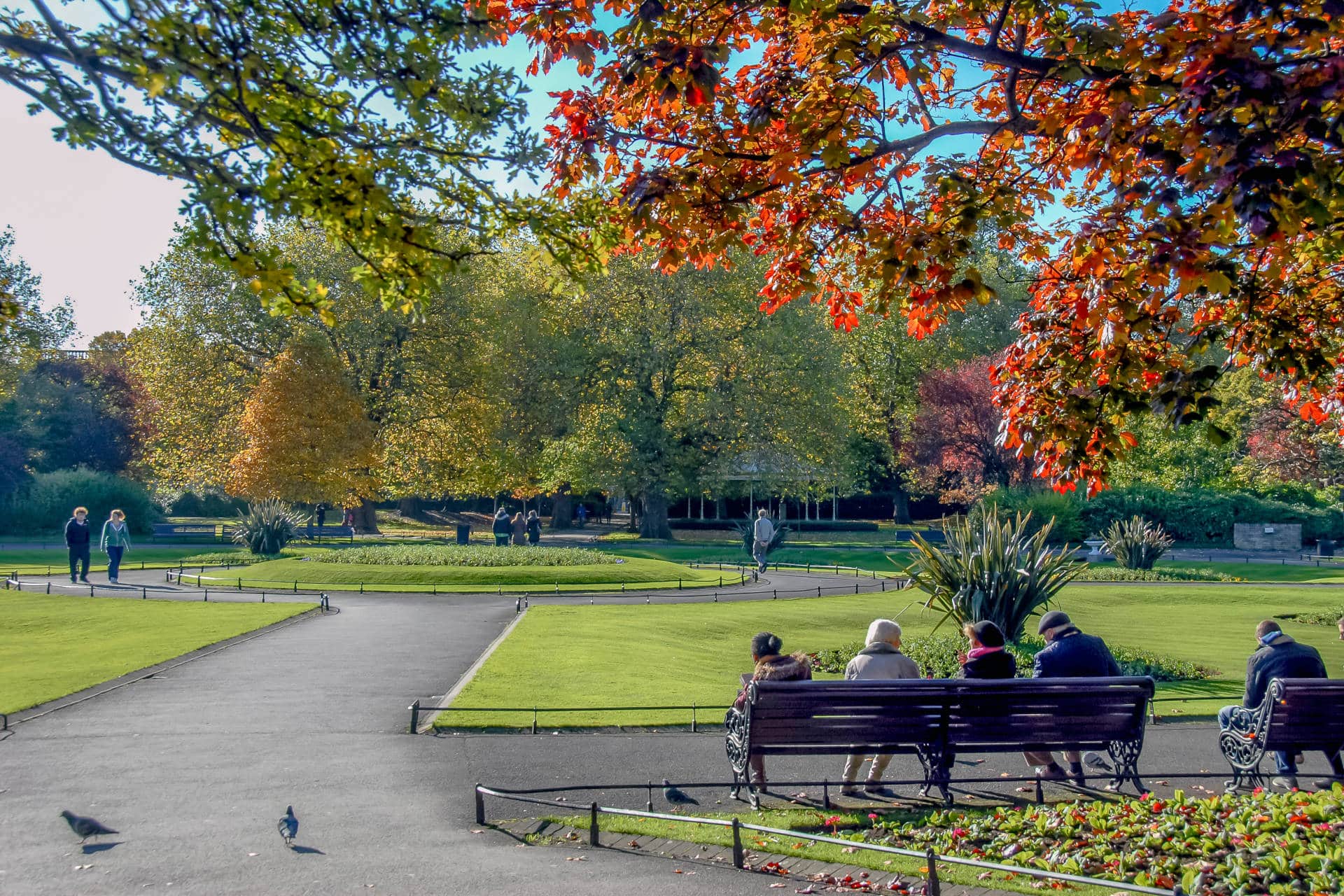 Dublin in de herfst