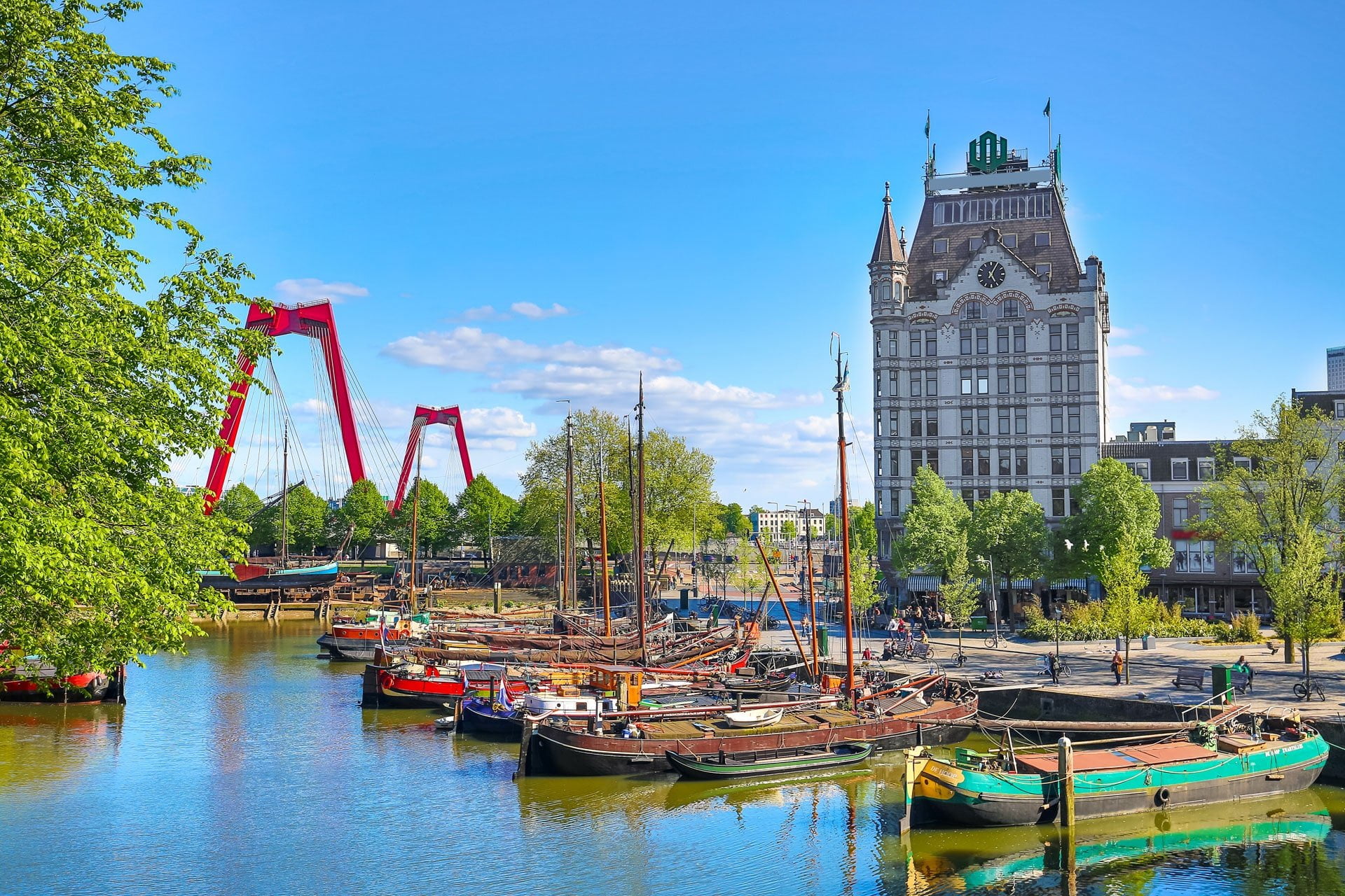 Rotterdam im Freien