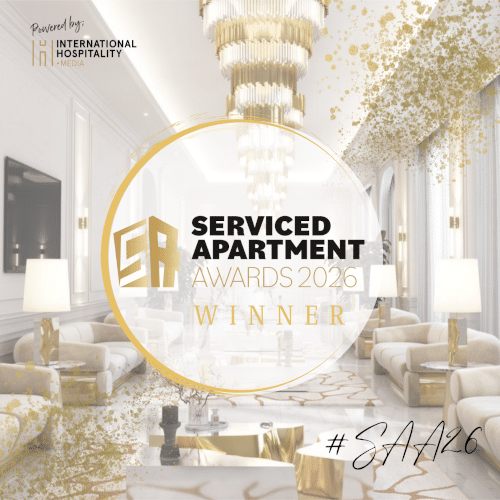 Serviced Apartment Awards badge 2026