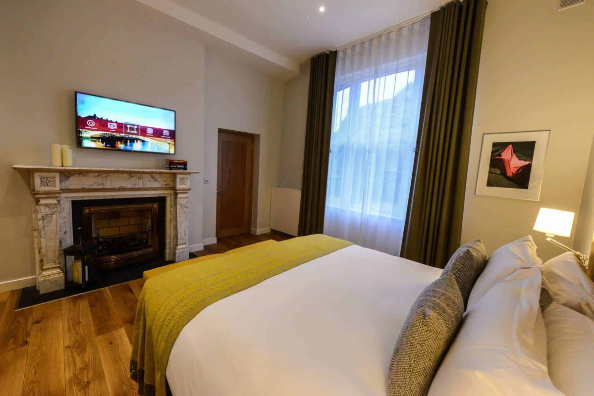 Merrion suite bedroom tv